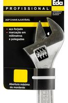 Chave Inglesa Ajustável EDA - 06" / 08" / 10" / 12" Chave Inglesa Ajustável EDA - 06" / 08" / 10" / 12"