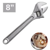 Chave Inglesa Ajustável em Aço Carbono Cromado 8 Polegadas - Starfer