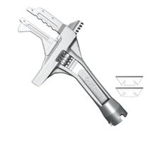 Chave Inglesa Boca Ajustável 68mm Chave De Aperto Grande Chave Inglesa Boca Ajustável 68mm Chave De Aperto Grande