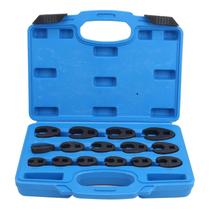 Chave Inglesa de Ponta Aberta (3/8" e 1/2") - 8 a 24mm - Aço Cr-Mo