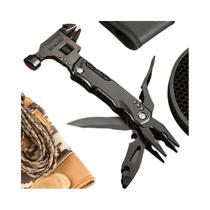 Chave Inglesa Multifuncional Universal Dobrável, Martelo, Ferramenta Manual Combinada, Alicate