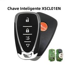 Chave Inteligente Universal Para Chevrolet Xhorse VVDI XSCL01EN 4 Botões Ferramenta VVDI2 MINI Max