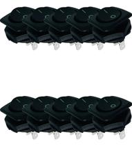 Chave Interruptor Gangorra Kcd1-108-101 2T 10A 250V - Kit 10 Peças