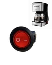 Chave Interruptor Liga/Desliga Cafeteira Mondial 250V 10A XCD1-106 T105/55 Chave Interruptor Liga/Desliga Cafeteira Mondial 250V 10A XCD1-106 T105/55