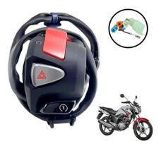 Chave Interruptor Luz Titan 160 Fan 150 Modelo CB 500 Pisca Alerta Chave Interruptor Luz Titan 160 Fan 150 Modelo CB 500 Pisca Alerta