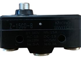 Chave Interruptor Micro Switch KW-15GD-B Fim de Curso 15A 250V Com Pino Pistão - OEM