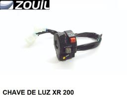 Chave Interruptor Punho De Luz Esquerdo Xr200 1994 a 2002