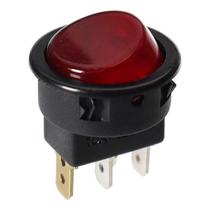 Chave Interruptora Vermelha Com Led 2 Posições Bivolt Margirius Chave Interruptora Vermelha Com Led 2 Posições Bivolt Margirius