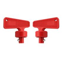 Chave Isoladora De Bateria Para Carro, Van E Barco, Chaves Sobressalentes 2pcs, Interruptor De Corte