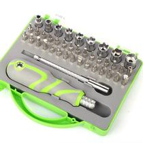 Chave kit 41 em 1 retrátil Magnetico Profissional Reparo maleta