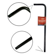 Chave L Multidentada Estriada Longa M8 Aço Cromo Corneta