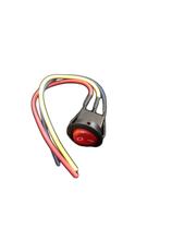 Chave lig/desl redonda LED Vermelho C/fio IRRSR-2W