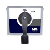 Chave Liga/Desliga Alavanca 2P 15A Monofásica MS-815 MarGirius