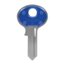 Chave Lock Hillman M-1 Blue ColorPlus em branco Chave Lock Hillman M-1 Blue ColorPlus em branco