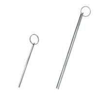 Chave Lunar Meia-Lua para Porta de Elevador em Aço 15 cm Chave Lunar Meia-Lua para Porta de Elevador em Aço 15 cm