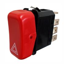 Chave Luz De Emergencia Pisca Alerta MB/ Agrale 24V 8 Termin Voltagem:24 volts