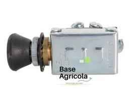 Chave luz farol dianteiro trator massey