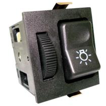 CHAVE LUZ para MBB 1214 1620 BICUDINHO 12V COM REOSTATO CHAVE LUZ para MBB 1214 1620 BICUDINHO 12V COM REOSTATO
