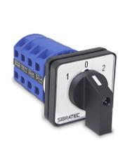 Chave lw28 25a 3 pos 4 polos rede/gerador/reversao sibratec