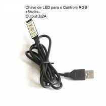 Chave Manual Rgb De Fita Led