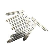 Chave Metálica Universal Para Nissan Sunny Tiida Teana, 10PCS No22, Chaves Remotas Não Cortadas KD Chave Metálica Universal Para Nissan Sunny Tiida Teana, 10PCS No22, Chaves Remotas Não Cortadas KD