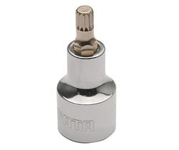 Chave Multidentada M12 Soquete De 1/2 Com Bit 50mm Sata Chave Multidentada M12 Soquete De 1/2 Com Bit 50mm Sata