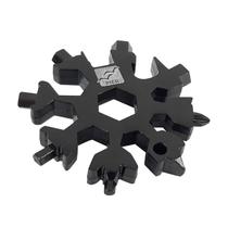 Chave Multifunção Fenda/Phillips/Allen Snowflake Preta - Pier