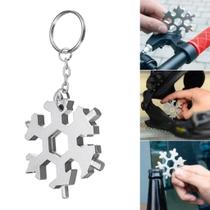 Chave Multiuso com 18 funções em 1 Chave Estrela Floco de Neve Chave Multiuso com 18 funções em 1 Chave Estrela Floco de Neve