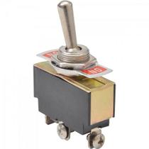 Chave ON/OFF/ON 3 Polos CHVS0001 10A 125VAC Generico Chave ON/OFF/ON 3 Polos CHVS0001 10A 125VAC Generico