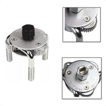 Chave P/Troca Filtro De Óleo Com 3 Garras Enc1/2 Pols Aranha