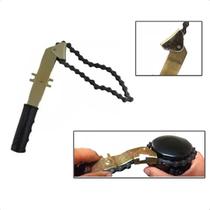 Chave P/ Troca Filtro De Óleo Com Corrente Cabo Emborrachado Chave P/ Troca Filtro De Óleo Com Corrente Cabo Emborrachado
