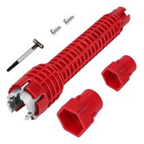 Chave Para Apertar Torneira Flexivel Pia Bancada Universal Vermelho Chave Para Apertar Torneira Flexivel Pia Bancada Universal Vermelho