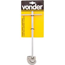 Chave para lavatório 11" aço carbono cromado - Vonder Chave para lavatório 11" aço carbono cromado - Vonder