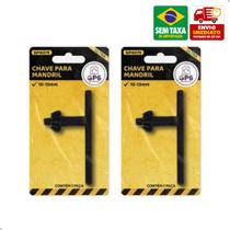 Chave para Mandril Furadeira 10mm a 13mm Aço Reforçado Kit 3 Peças Parafusadeira GP4075 Chave para Mandril Furadeira 10mm a 13mm Aço Reforçado Kit 3 Peças Parafusadeira GP4075
