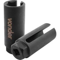 Chave para sonda lambda, estriada de 22 mm, aberta, VONDER