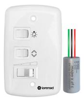 Chave Para Ventilador De Teto Lorensid 127v M2-3