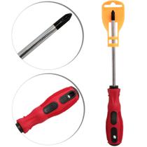 Chave philips com ponta imantada + cabo emborrachado top casa 5'' Chave philips com ponta imantada + cabo emborrachado top casa 5''