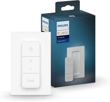 chave Philips Hue v2 Smart Dimmer Switch e Remote, Sem Instalação, Smart Home, Exclusivamente para Philips Hue Smart Lights (Versão 2021), branco (562777)