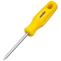 Chave Phillips C 3/16X3 Cromado - 3072236300 - VONDER Chave Phillips C 3/16X3 Cromado - 3072236300 - VONDER