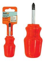 Chave Phillips CR-V Pro Bestfer Toco 1/4"x1½" (6x38 mm) Cabo Transparente, Ponta Magnética
