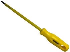 Chave Phillips Isolada 1000V 3/16 x 6" Ponta Magnética CRV - Vonder Chave Phillips Isolada 1000V 3/16 x 6" Ponta Magnética CRV - Vonder