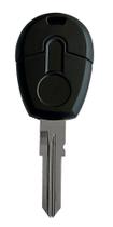 Chave Plástica Fiat Palio Mod. Yale S/ Transponder Preto