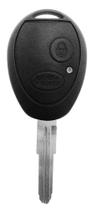 Chave Plástica Land Rover 2 Botões C/ Abertura Oca