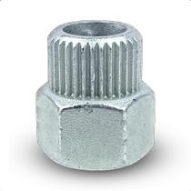 Chave Polia Alternador 33 Dentes Sextavada 24mm Aço Carbono Remoção Polia Catraca Ferramenta Mecânica Automotiva Profissional