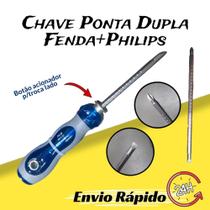 Chave Ponta Dupla Fenda/Philips 6mm/ph2-3360