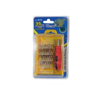 Chave Precisão 30 Pontas + Pinça Encaixe Imantado Western Chave Precisão 30 Pontas + Pinça Encaixe Imantado Western