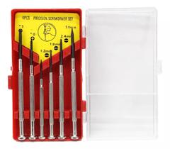 Chave Precisão Relojoeiro Celular Óculos Fenda Philips 6 Pçs Chave Precisão Relojoeiro Celular Óculos Fenda Philips 6 Pçs