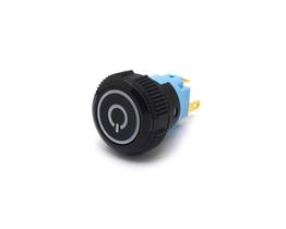 Chave Push-Button 110V Liga-(Liga) IP67 - Azul - L19F-11EPM-AAB110V