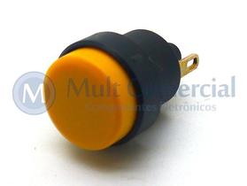 Chave Push-Button 1A - CS-392 - Amarelo - Margirius Chave Push-Button 1A - CS-392 - Amarelo - Margirius