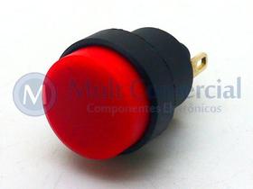Chave Push-Button 1A - CS-392 - Vermelho - Margirius Chave Push-Button 1A - CS-392 - Vermelho - Margirius
